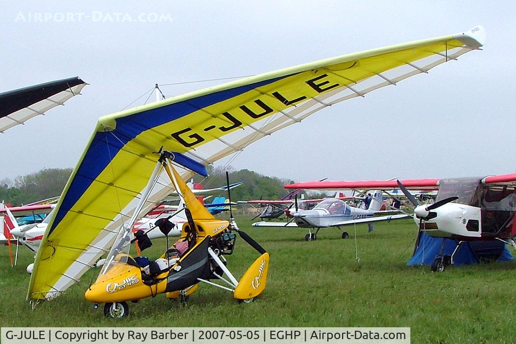 G-JULE, 2006 P&M Aviation Quik GT450 C/N 8219, P & M Aviation Quik GT450 [8219] Popham~G 05/05/2007