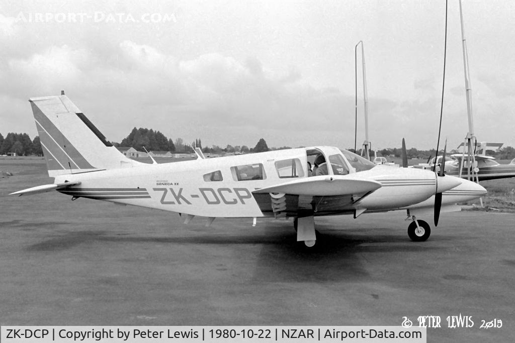ZK-DCP, 1980 Piper PA-34-200T Seneca II C/N 34-8070355, Secretary for Transport, Wellington