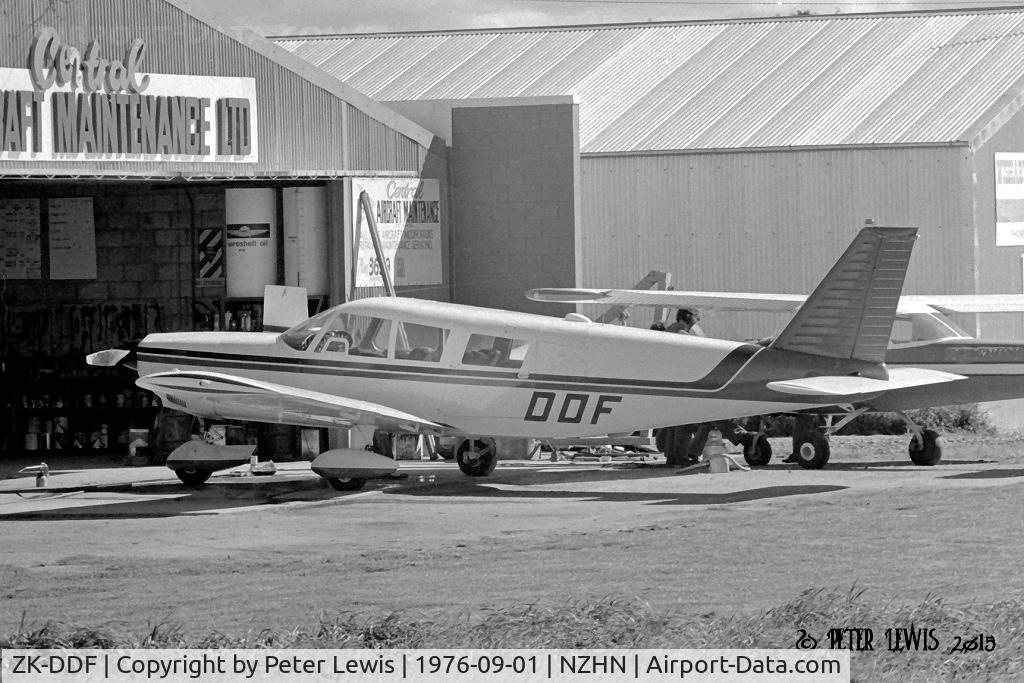 ZK-DDF, Piper PA-32-260 Cherokee Six Cherokee Six C/N 32-480, R R Edwards, Hamilton