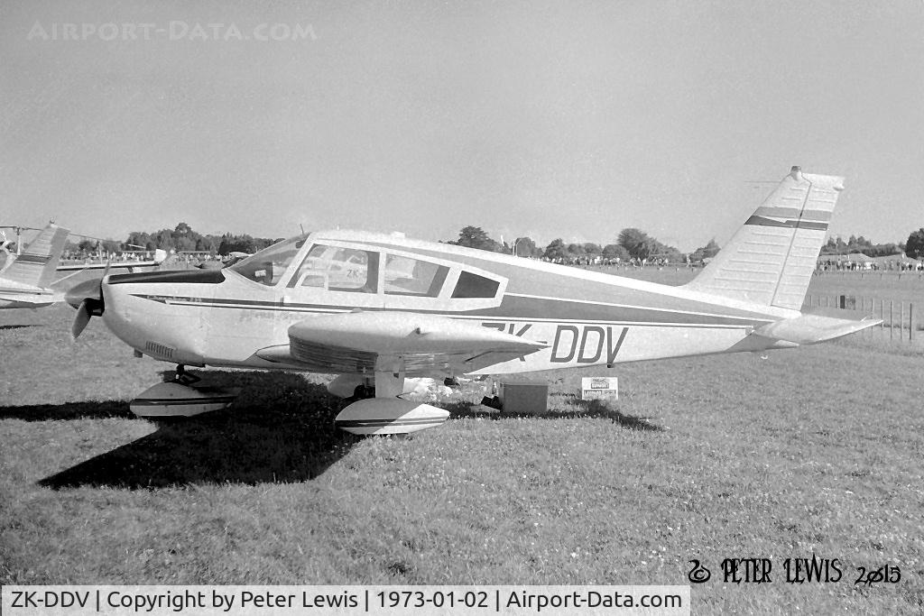 ZK-DDV, Piper PA-28-235 C/N 28-10497, Rimmer Motors Ltd. & Law Melville Motors Ltd., Wellington
- at Pukekohe Racecourse