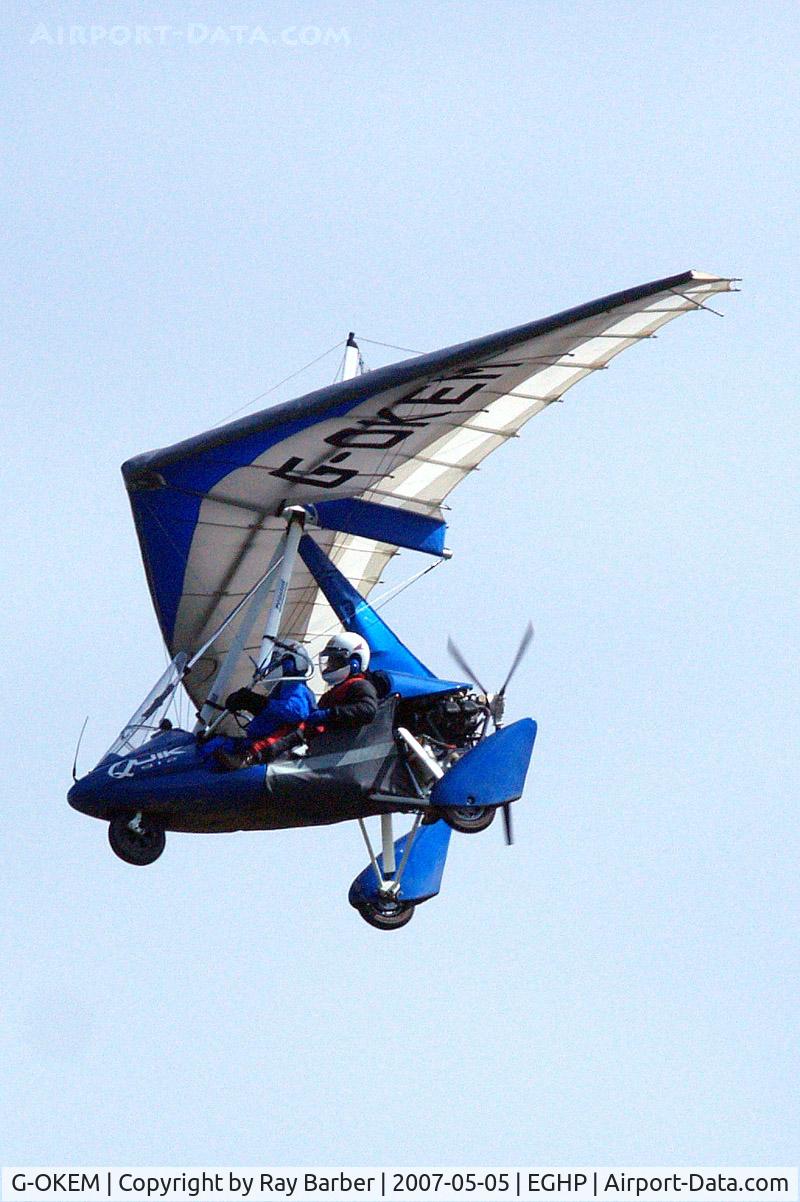 G-OKEM, 2004 Mainair Pegasus Quik C/N 8047, P & M Aviation Pegasus Quik [8047] Popham~G 05/05/2007