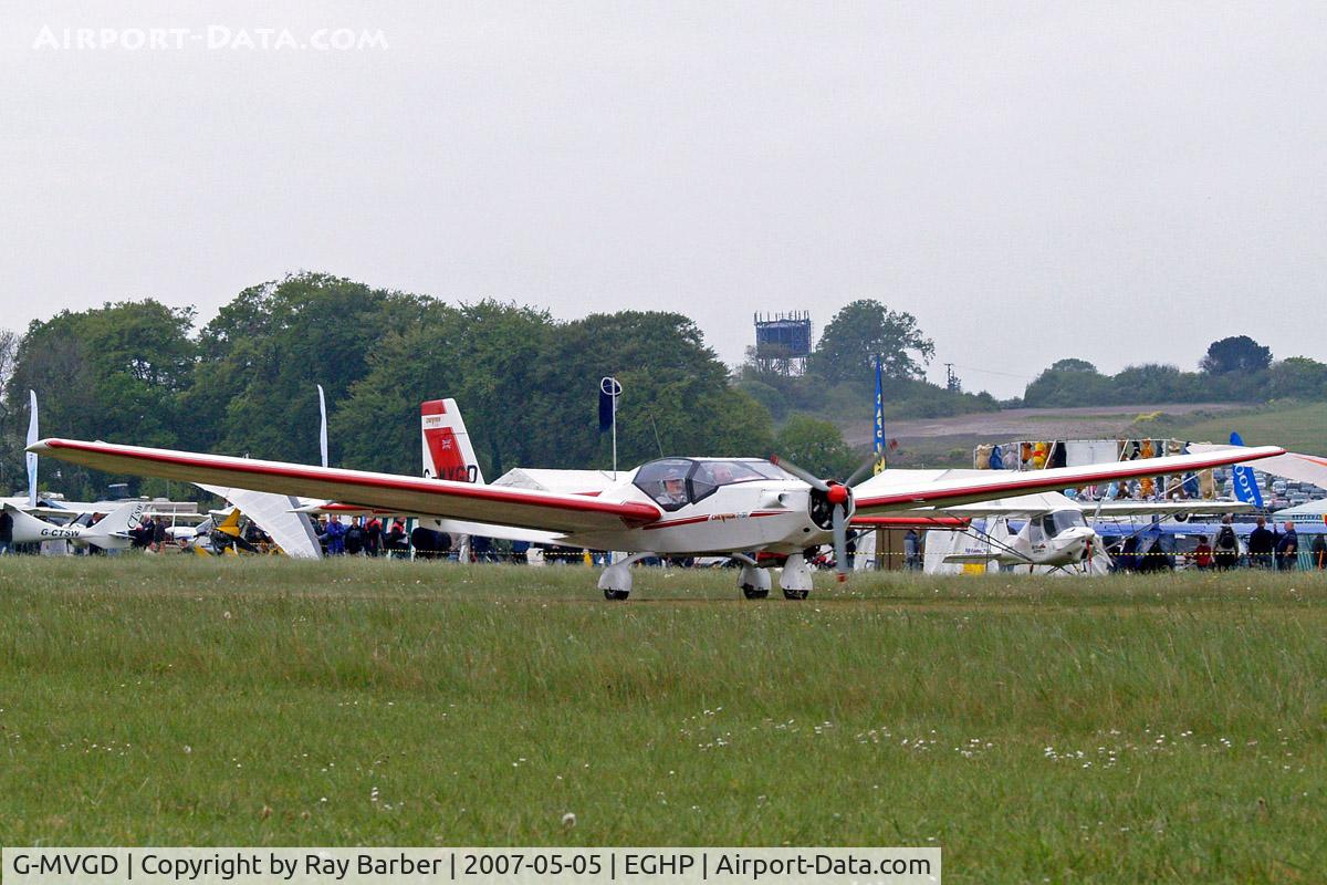 G-MVGD, 1989 AMF Chevvron 2-32 C/N 011, AMF Chevvron 2-32 [011] Popham~G 05/05/2007