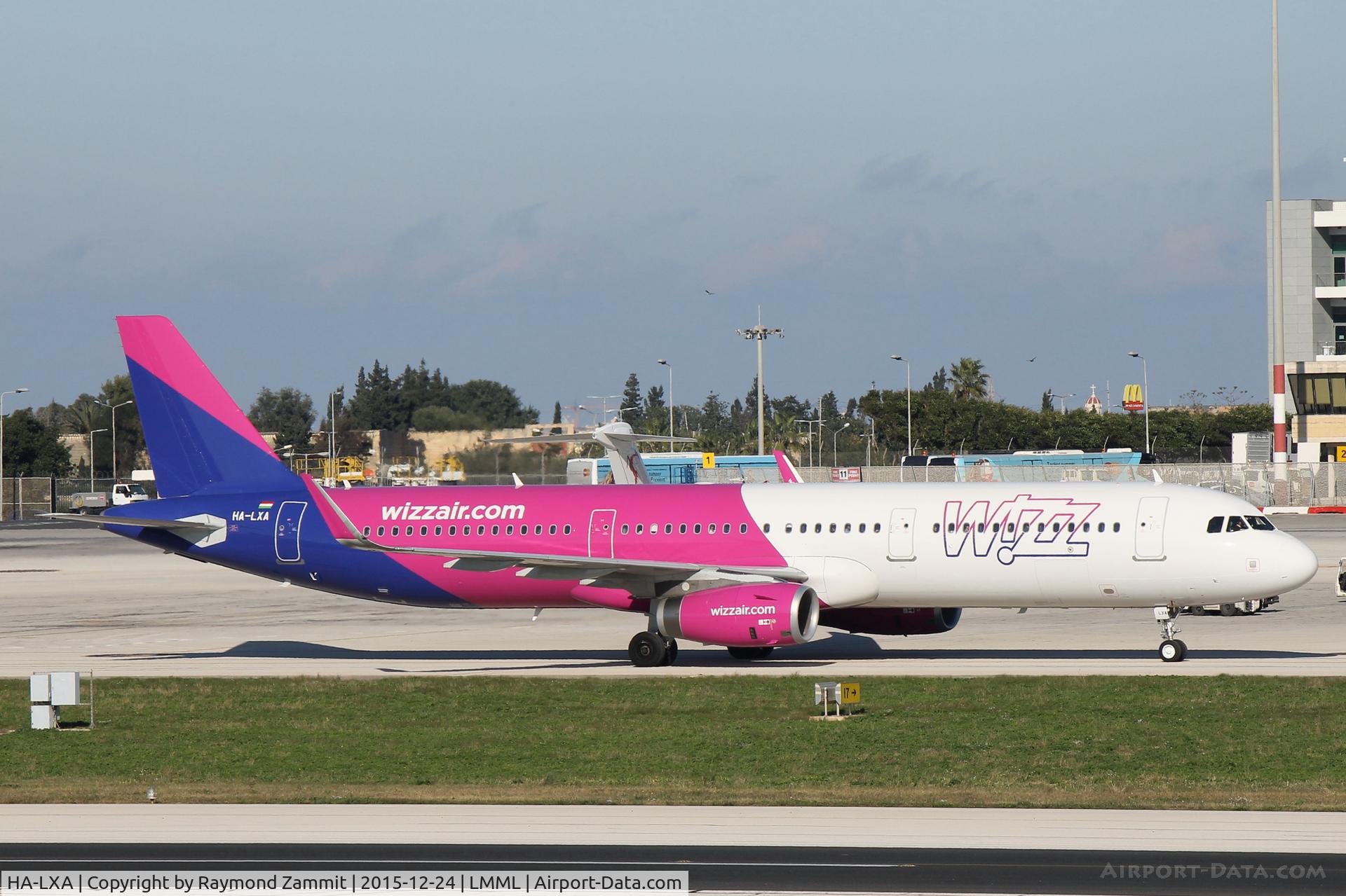 HA-LXA, 2015 Airbus A321-231 C/N 6848, A321 HA-LXA Wizzair