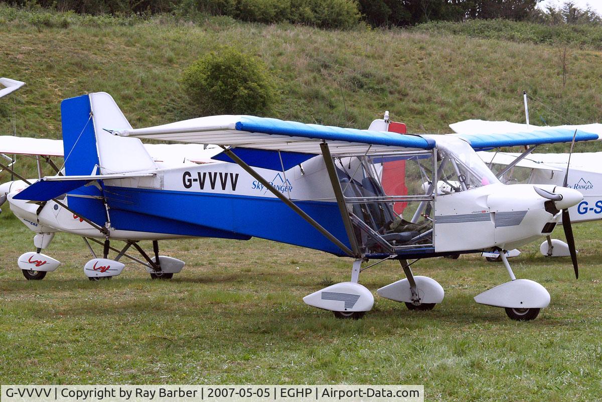 G-VVVV, 2005 Best Off Skyranger 912(2) C/N BMAA/HB/427, Best Off Skyranger 912(2) [BMAA/HB/427-UK/510] Popham~G 05/05/2007