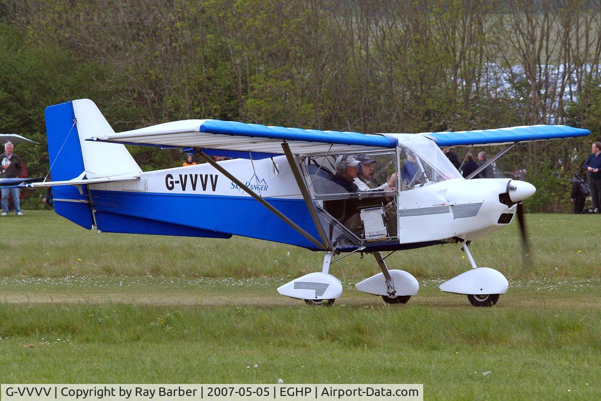 G-VVVV, 2005 Best Off Skyranger 912(2) C/N BMAA/HB/427, Best Off Skyranger 912(2) [BMAA/HB/427-UK/510] Popham~G 05/05/2007