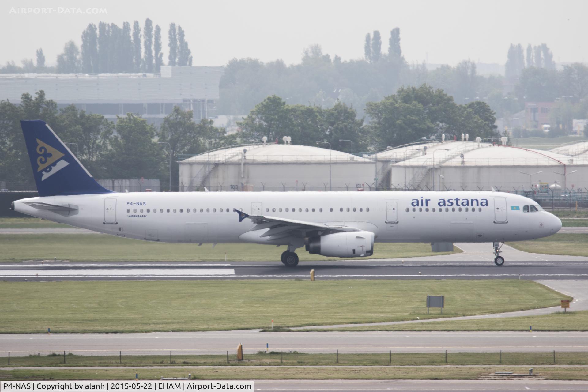 P4-NAS, 1999 Airbus A321-231 C/N 1042, Departing in the heat haze