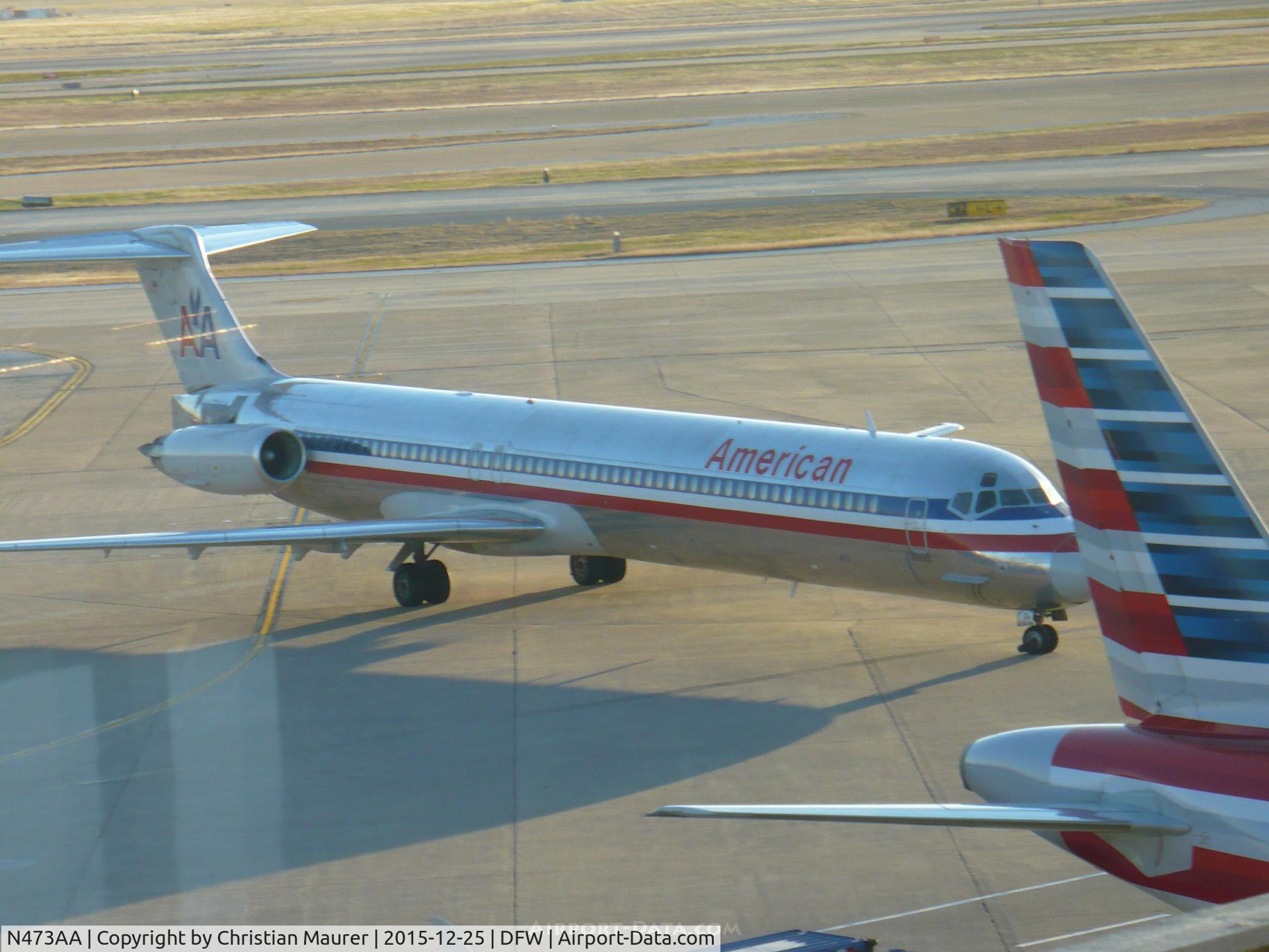 N473AA, 1988 McDonnell Douglas MD-82 (DC-9-82) C/N 49648, DC-9-82