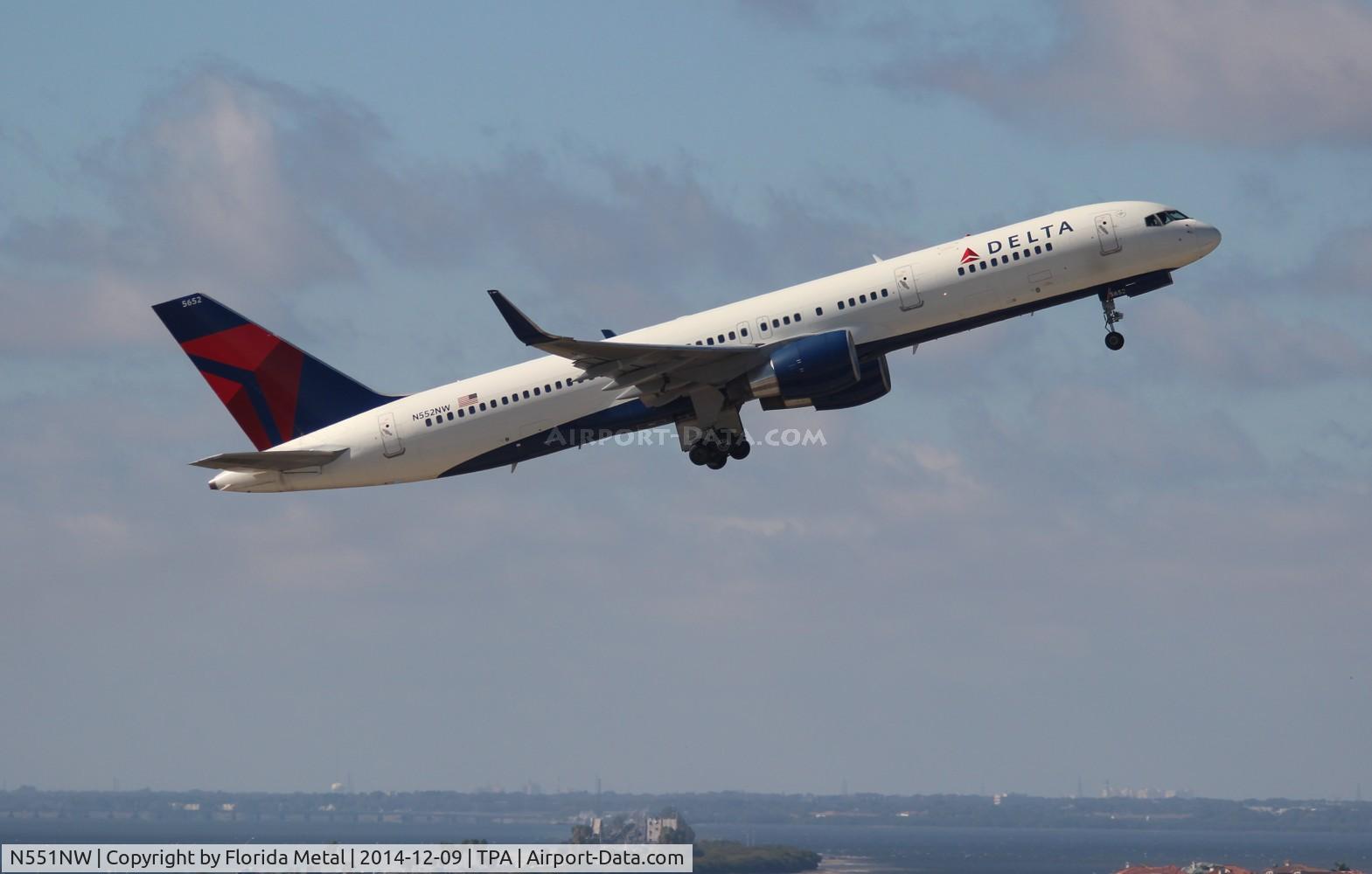 N551NW, 2001 Boeing 757-251 C/N 26498, Delta