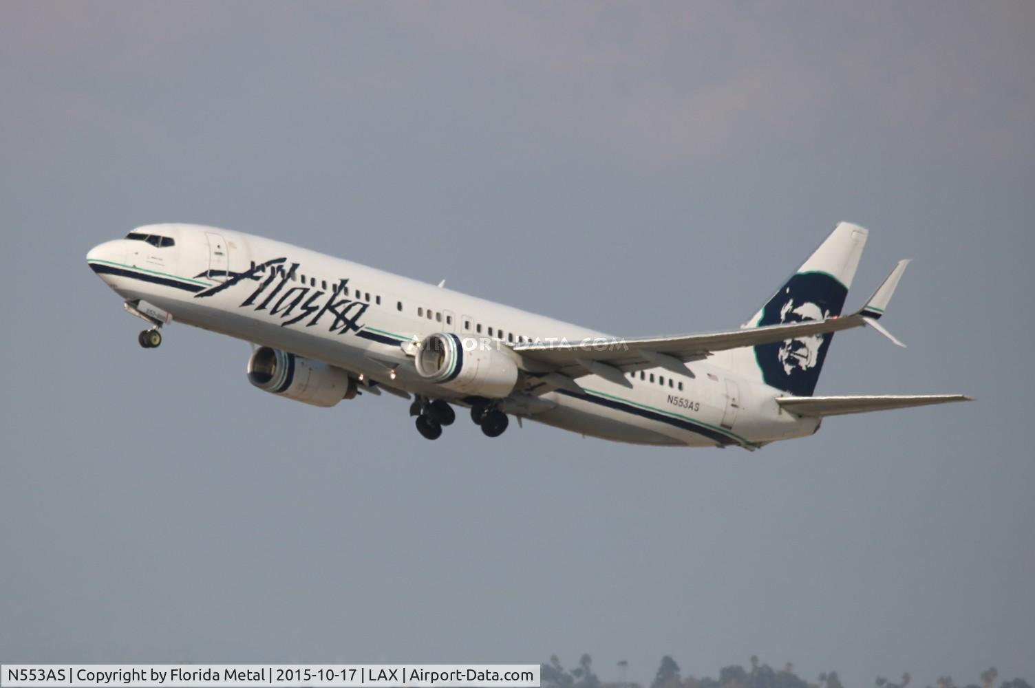 N553AS, 2006 Boeing 737-890 C/N 34594, Alaska