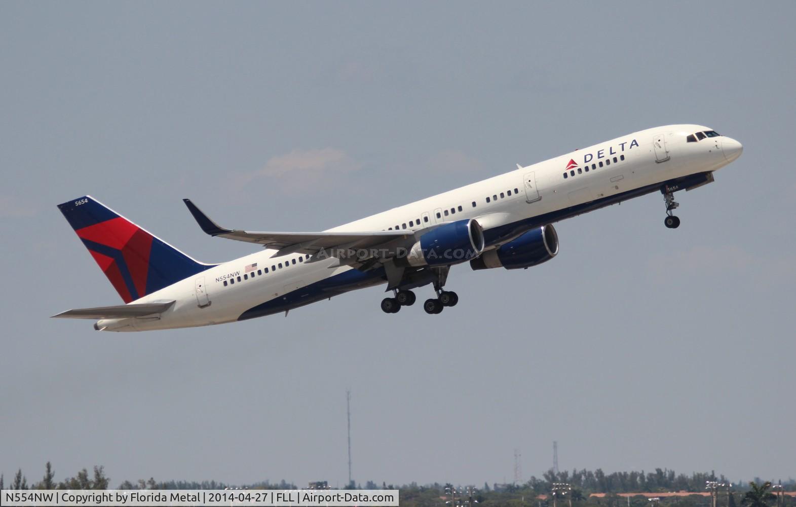 N554NW, 2001 Boeing 757-251 C/N 26501, Delta