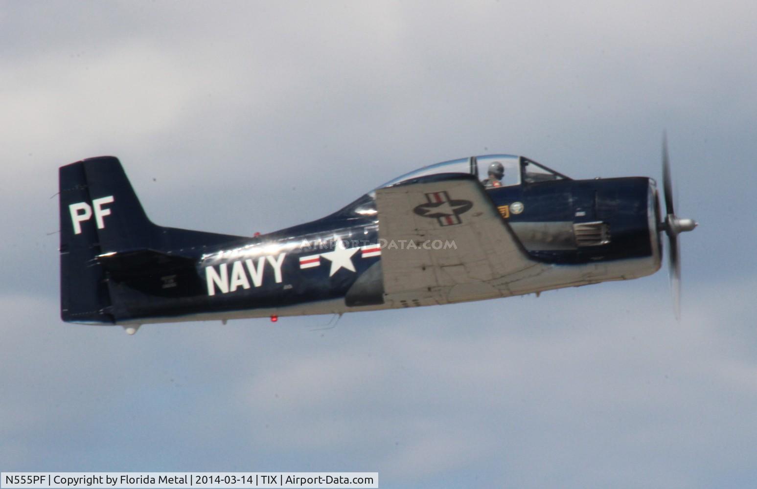N555PF, 1954 North American T-28B Trojan C/N 200-336 (138265), T-28B