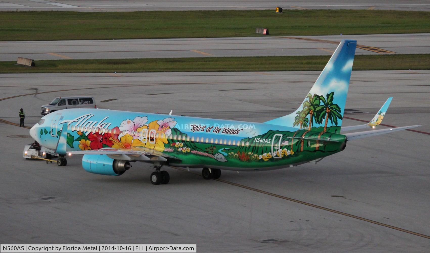 N560AS, 2006 Boeing 737-890 C/N 35179, Alaska
