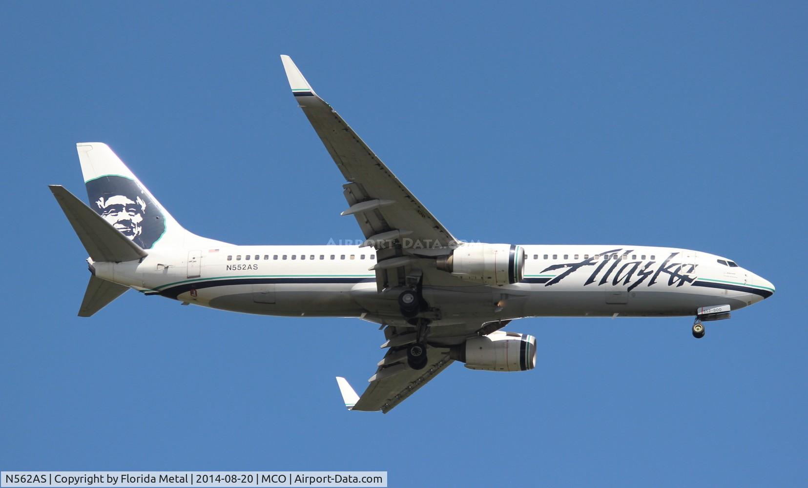 N562AS, 2006 Boeing 737-890 C/N 35091, Alaska