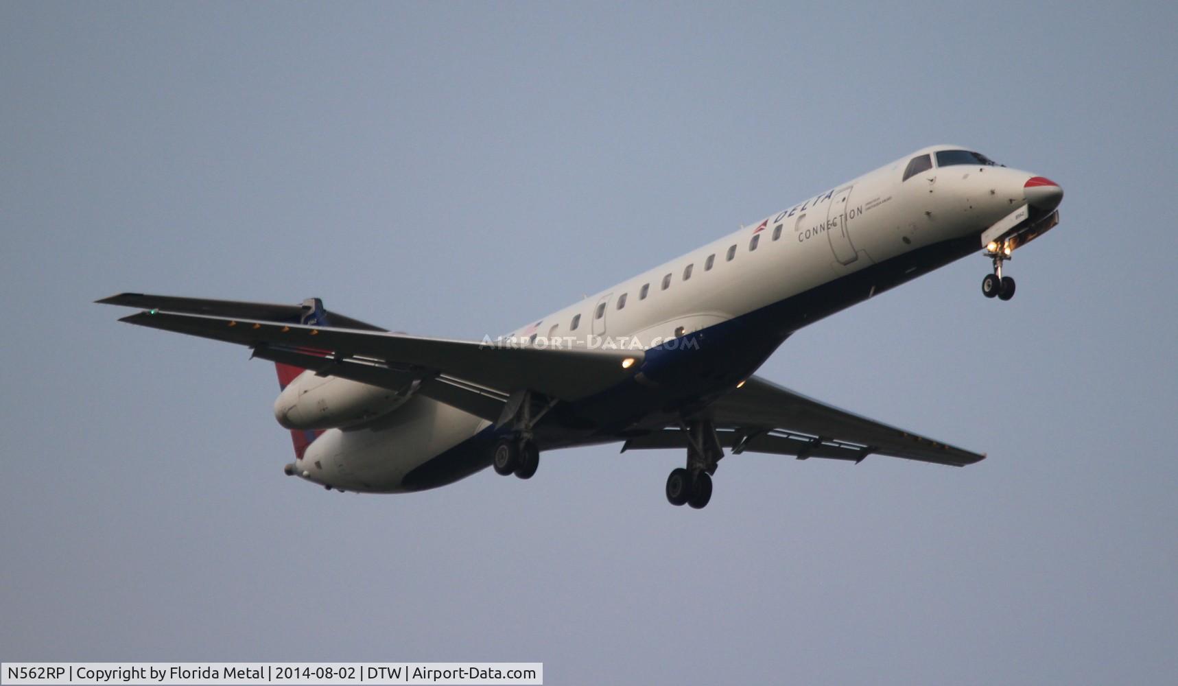 N562RP, 2002 Embraer ERJ-145LR (EMB-145LR) C/N 145451, Delta Connection