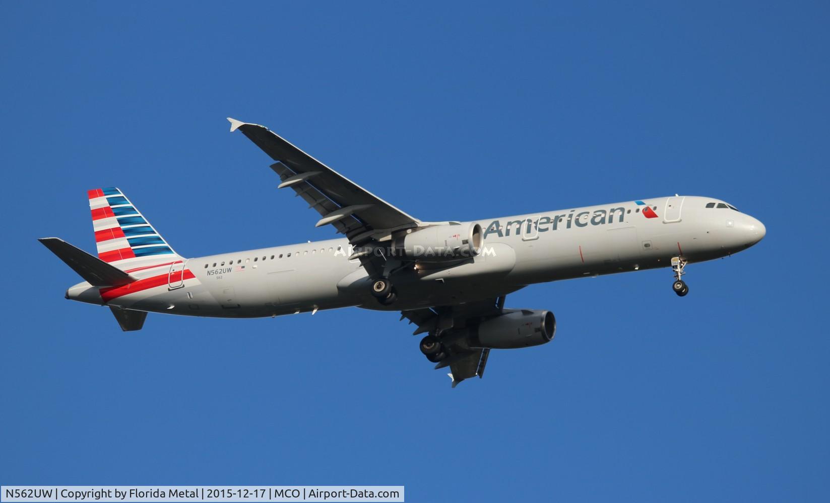 N562UW, 2012 Airbus A321-231 C/N 5332, American