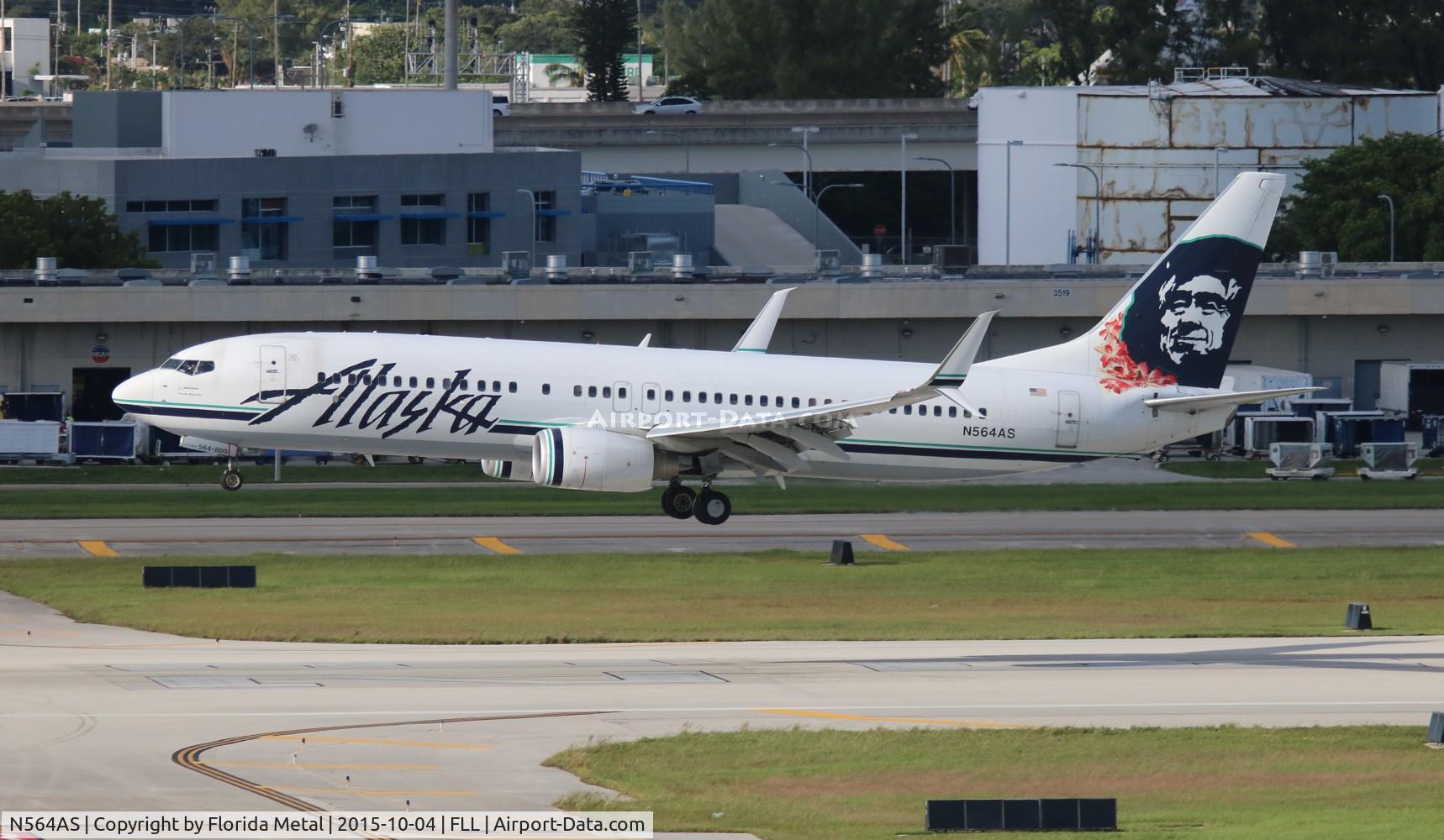 N564AS, 2006 Boeing 737-890 C/N 35103, Alaska