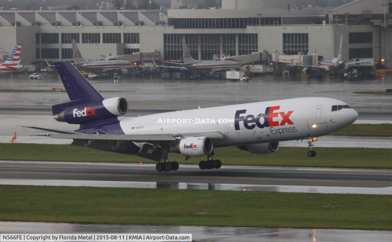 N566FE, 1979 McDonnell Douglas MD-10-10F C/N 46989, Fed Ex