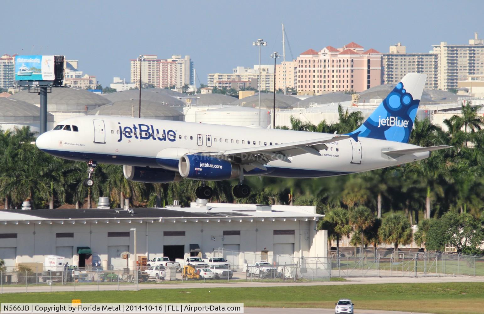 N566JB, 2003 Airbus A320-232 C/N 2042, Jet Blue