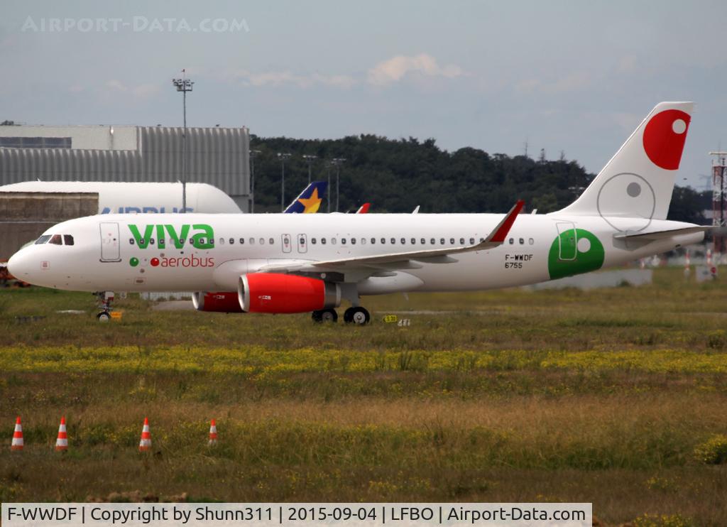 F-WWDF, 2015 Airbus A320-232 C/N 6755, C/n 6755 - To be XA-VAK