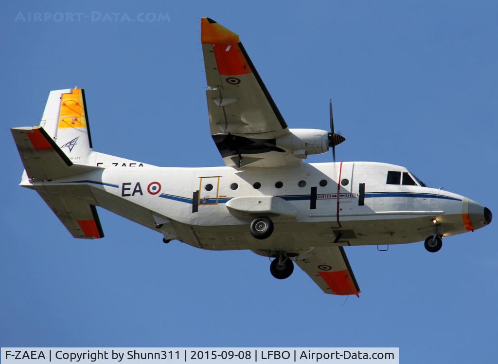 F-ZAEA, CASA C-212-A12 Aviocar 100 C/N 377, Landing rwy 32L