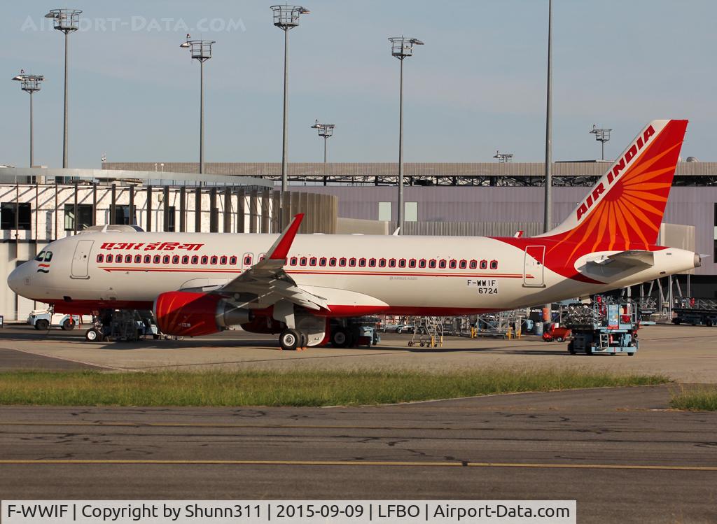 F-WWIF, 2015 Airbus A320-214 C/N 6724, C/n 6724 - To be VT-EXD