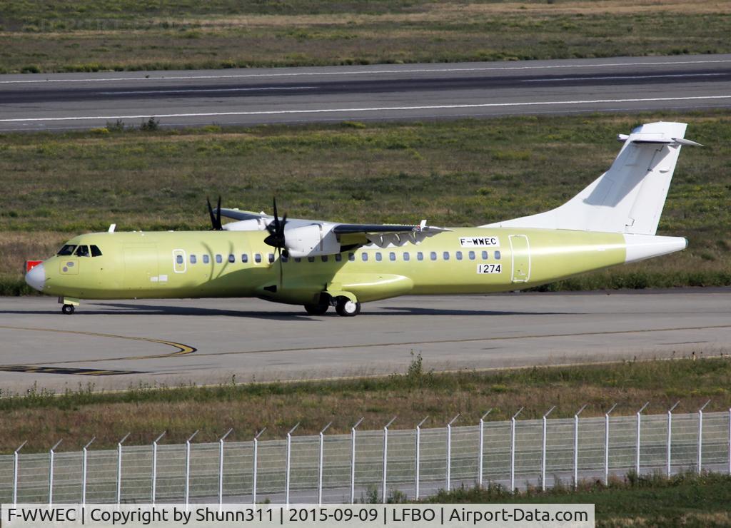 F-WWEC, 2015 ATR 72-600 C/N 1274, C/n 1274 - For Turkish Navy