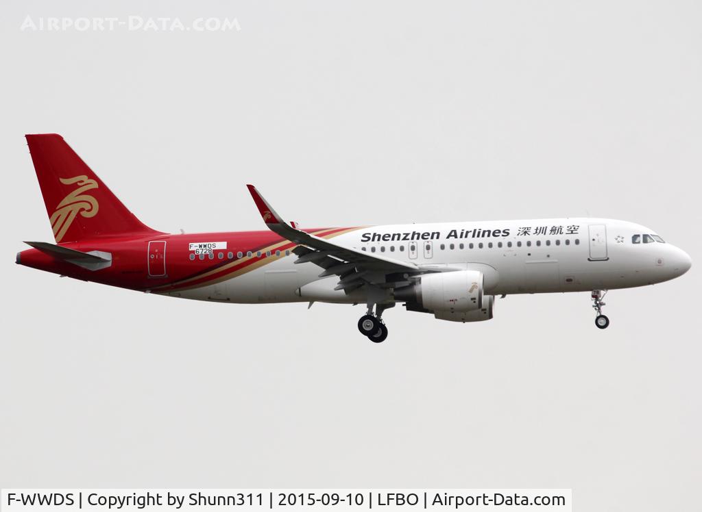 F-WWDS, 2015 Airbus A320-214 C/N 6728, C/n 6728 - To be B-8078