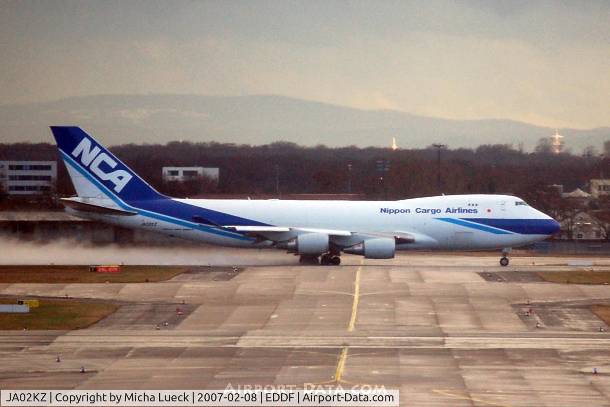 JA02KZ, 2005 Boeing 747-481F (SCD) C/N 34017, At Frankfurt