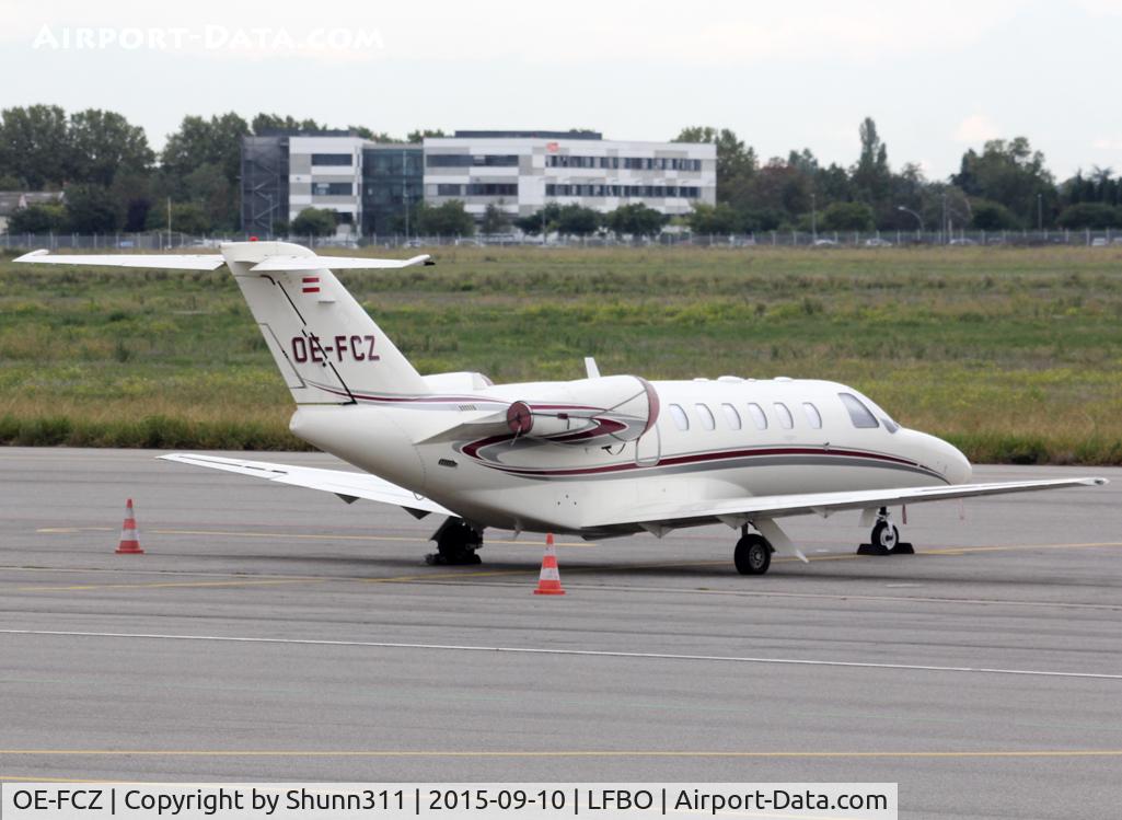 OE-FCZ, 2008 Cessna 525A CitationJet CJ2+ C/N 525A-0427, Parked at the General Aviation area...