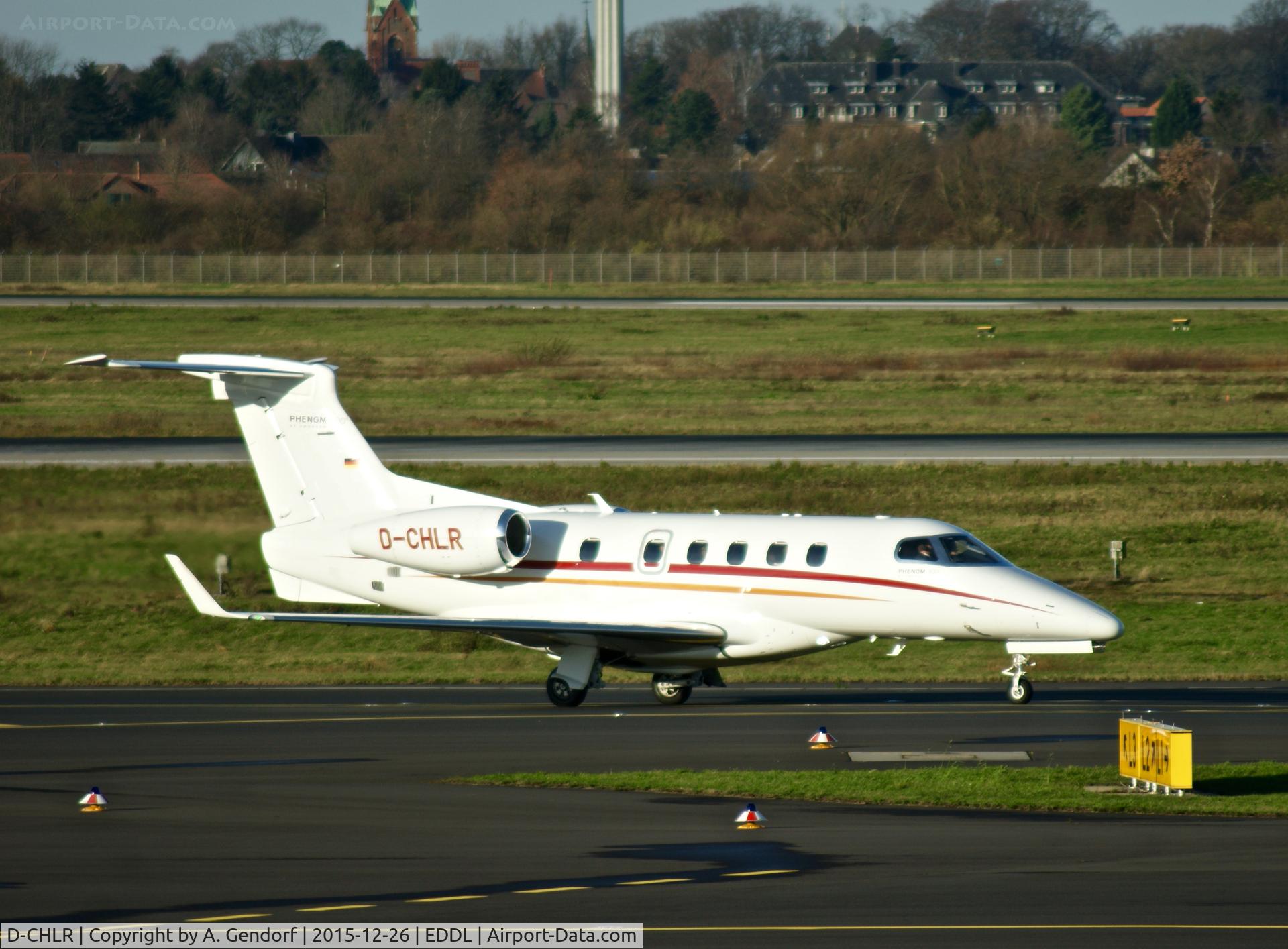 D-CHLR, 2011 Embraer EMB-505 Phenom 300 C/N 50500066, Private (untitled), is here at Düsseldorf Int'l(EDDL)