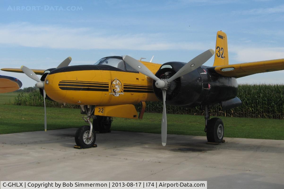 C-GHLX, 1944 Douglas A-26C Invader C/N 29227, Champagne Aviation Museum - Urbana, Ohio