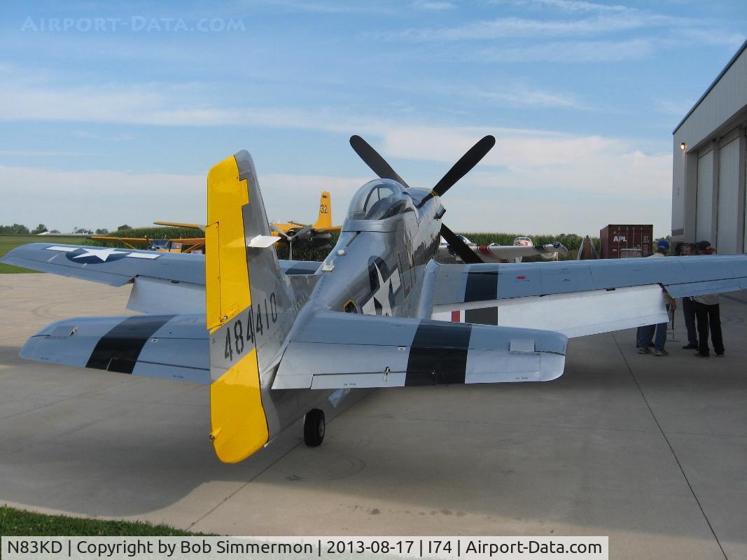 N83KD, 1944 North American F-51D Mustang C/N 44-84410, Champagne Aviation Museum - Urbana, Ohio