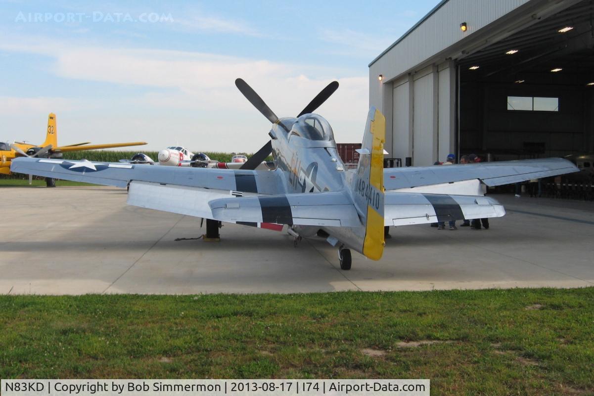 N83KD, 1944 North American F-51D Mustang C/N 44-84410, Champagne Aviation Museum - Urbana, Ohio