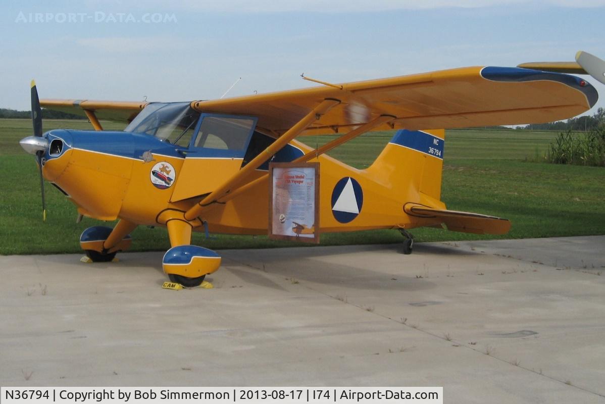 N36794, 1941 Stinson 10A C/N 8094, Champagne Aviation Museum - Urbana, Ohio