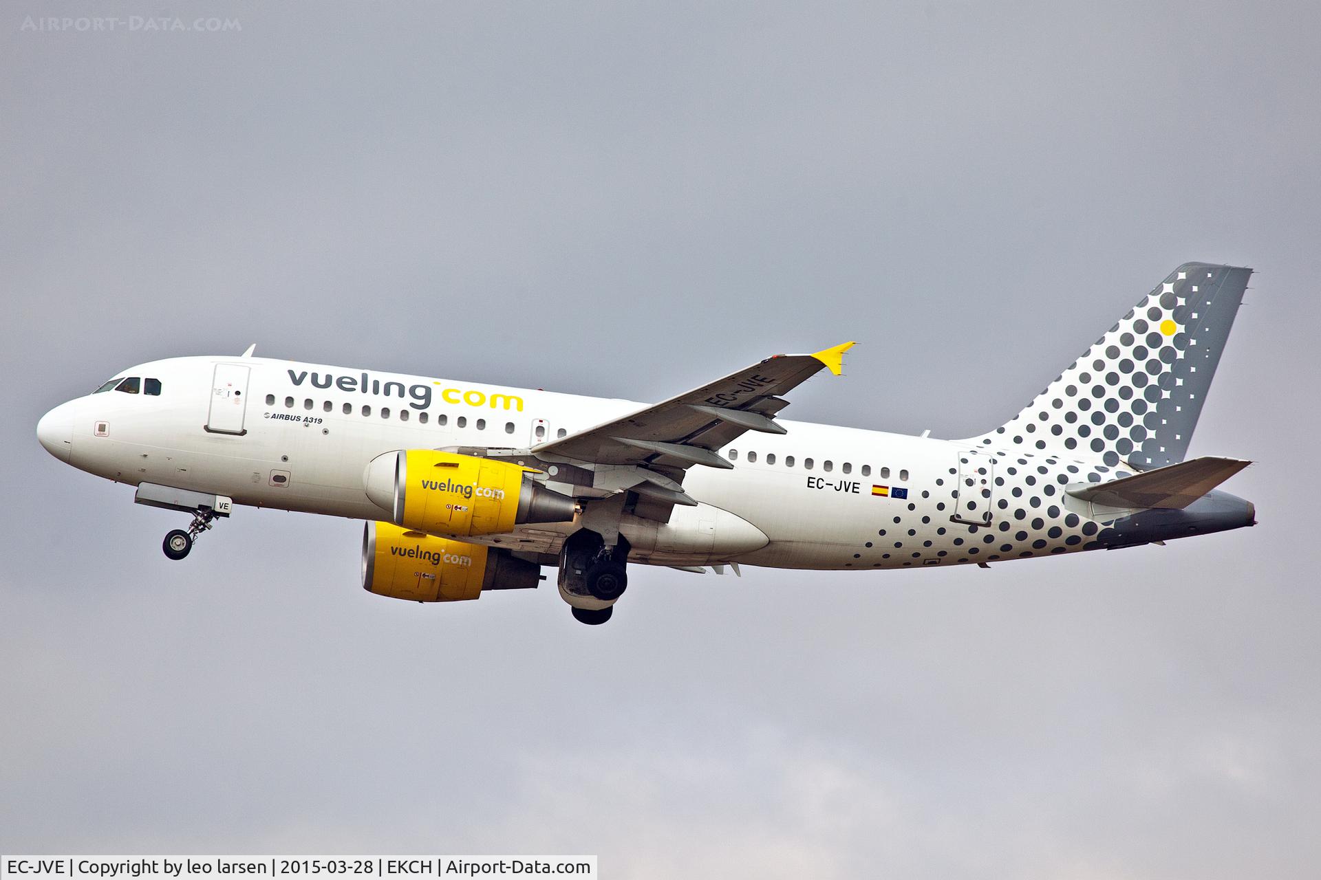 EC-JVE, 2006 Airbus A319-111 C/N 2843, Copenhagen 28.3.15