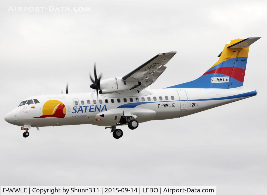 F-WWLE, 2015 ATR 42-600 C/N 1201, C/n 1201 - To be HK-5129