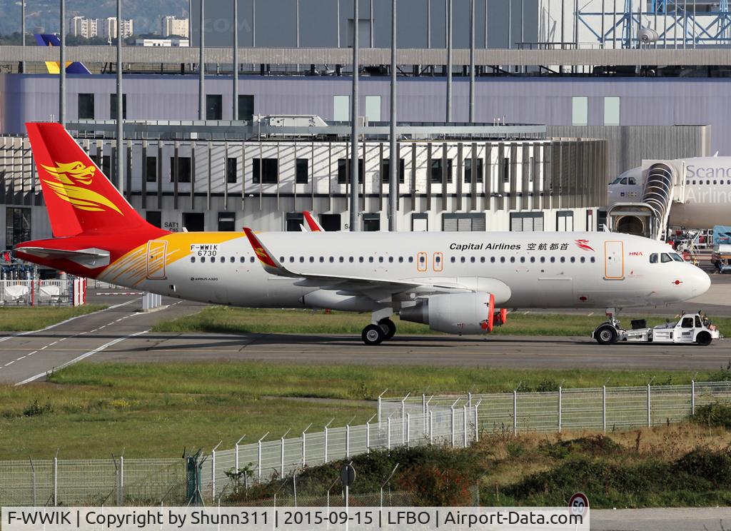 F-WWIK, 2015 Airbus A320-214 C/N 6730, C/n 6730 - To be B-8169