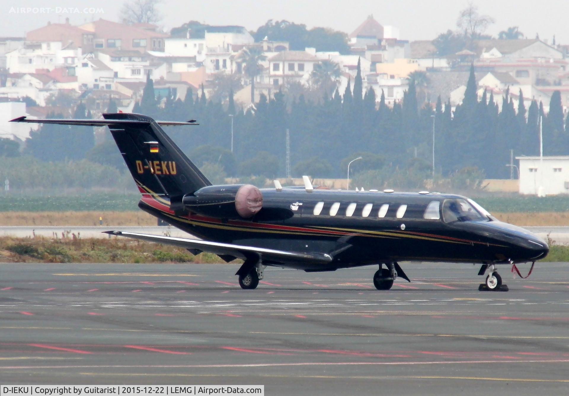 D-IEKU, 2001 Cessna 525A CitationJet CJ2 C/N 525A-0043, At Malaga