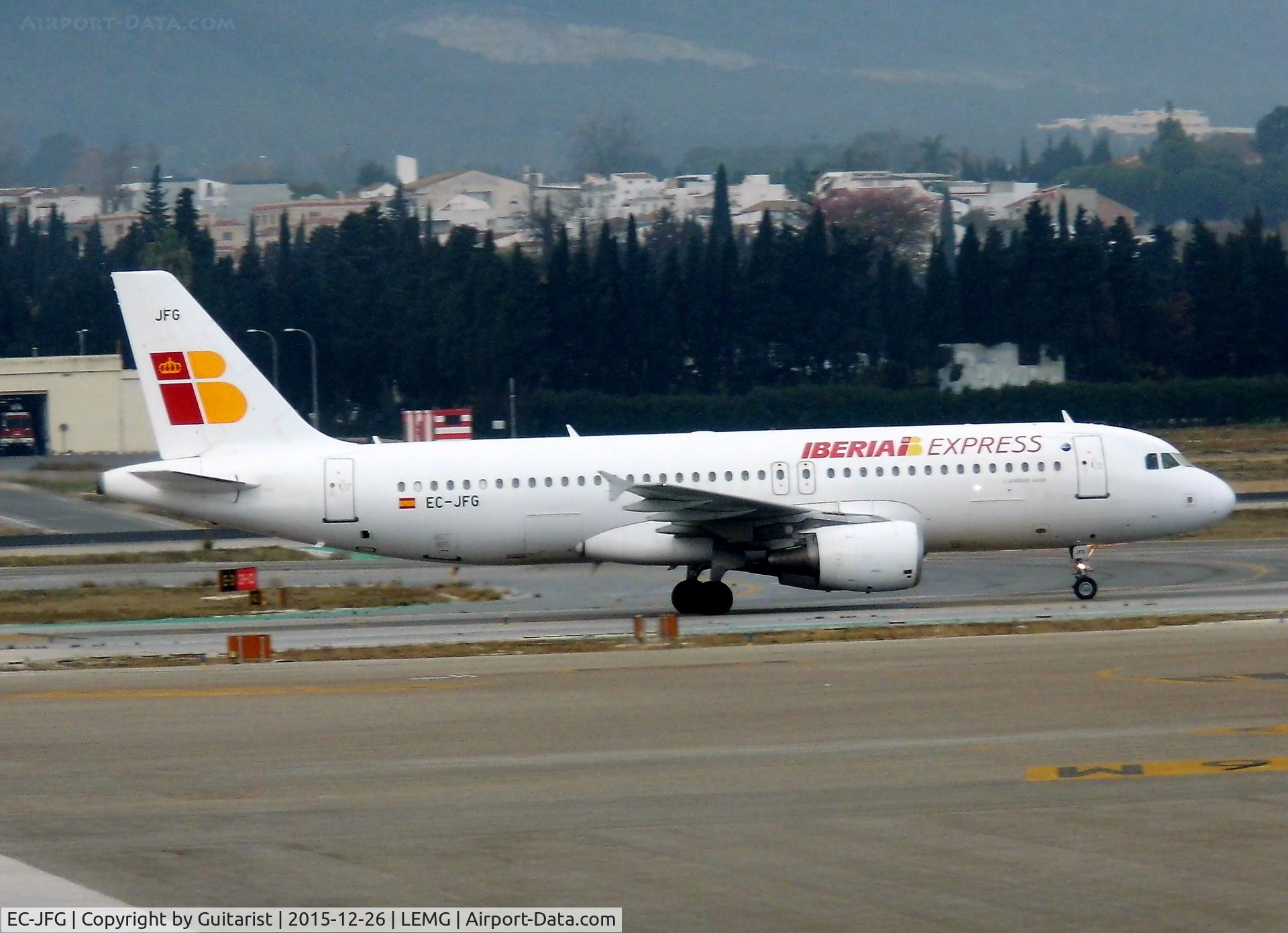 EC-JFG, 2004 Airbus A320-214 C/N 2143, At Malaga