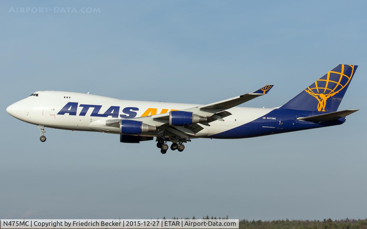 N475MC, 1998 Boeing 747-47UF C/N 29252, on final RW26
