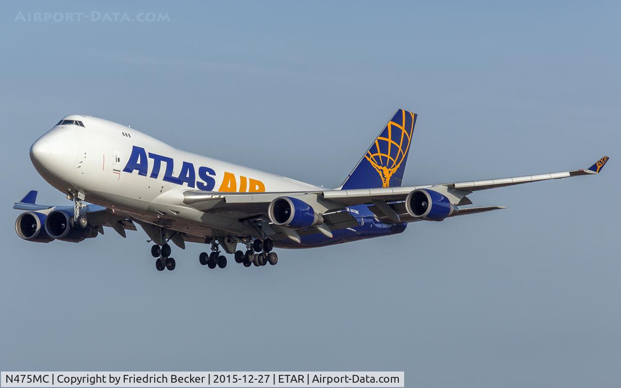 N475MC, 1998 Boeing 747-47UF C/N 29252, on final RW26