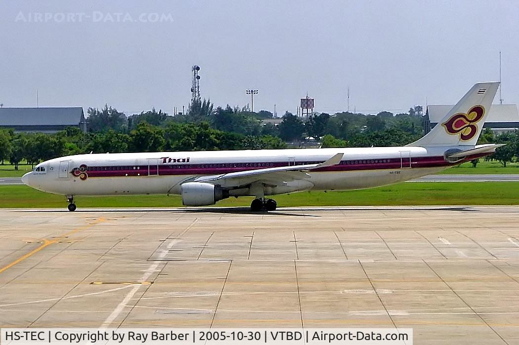 HS-TEC, 1994 Airbus A330-321 C/N 062, Airbus A330-321 [062] (Thai Airways) Bangkok Int~HS 30/10/2005