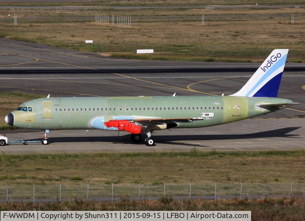 F-WWDM, 2015 Airbus A320-271N C/N 6799, C/n 6799 - For Indigo Airlines