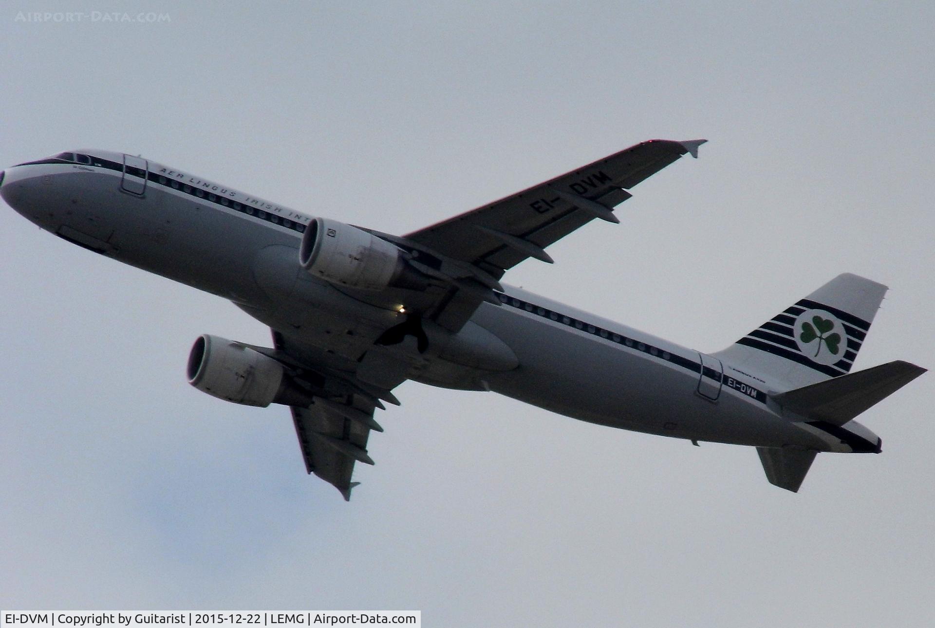 EI-DVM, 2011 Airbus A320-214 C/N 4634, At Malaga