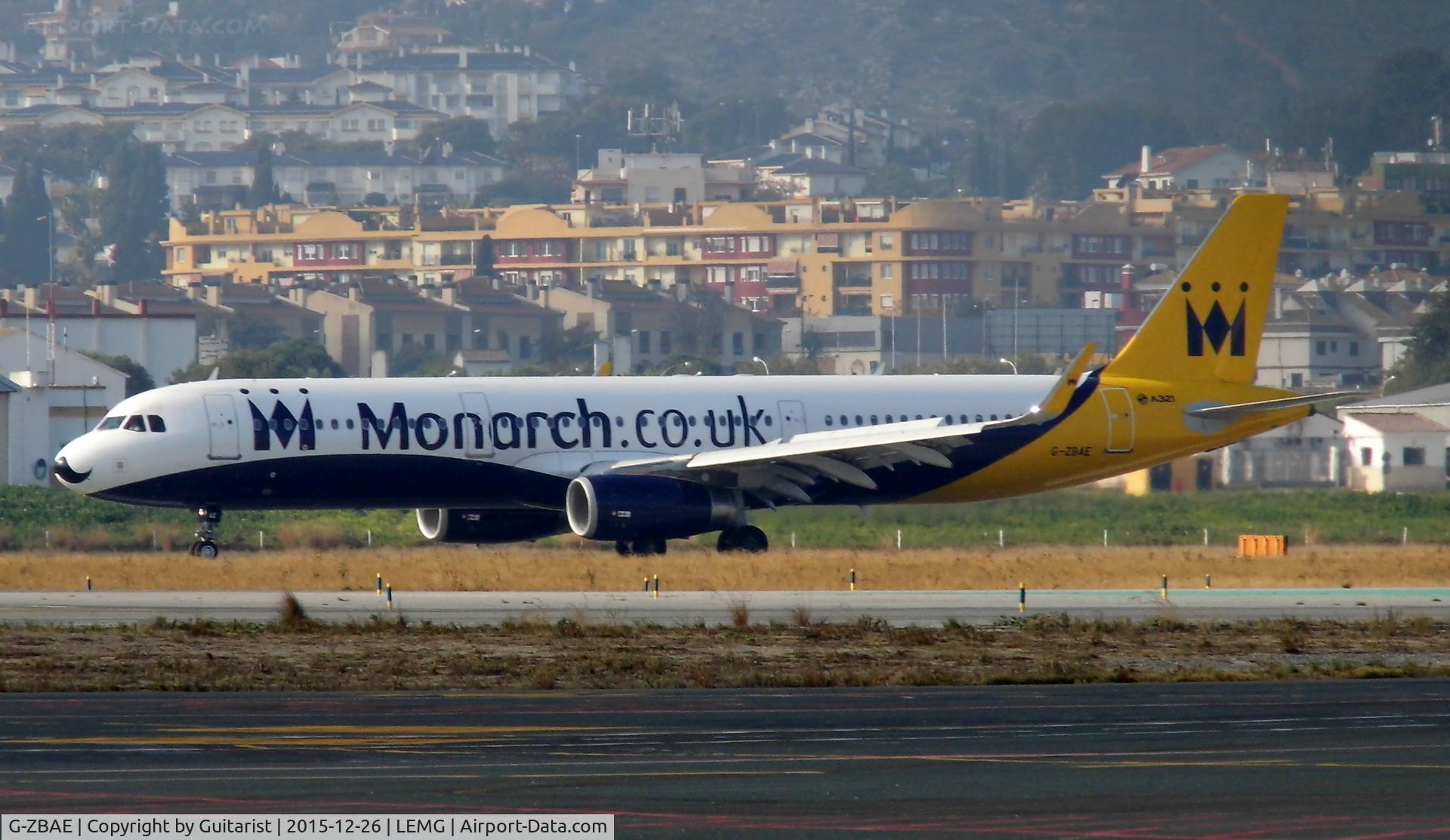 G-ZBAE, 2013 Airbus A321-231 C/N 5606, At Malaga, my ride home