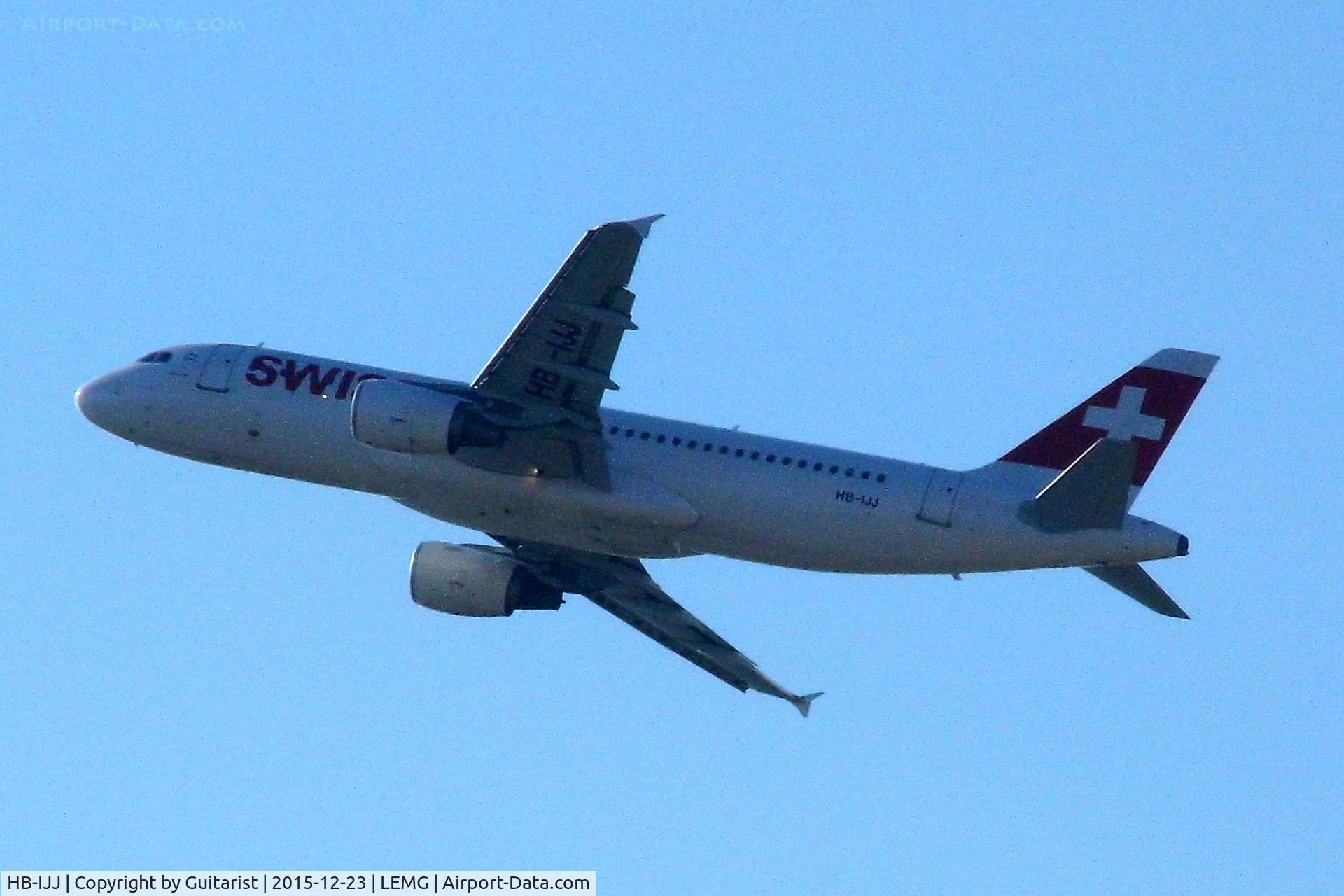HB-IJJ, 1996 Airbus A320-214 C/N 585, At Malaga