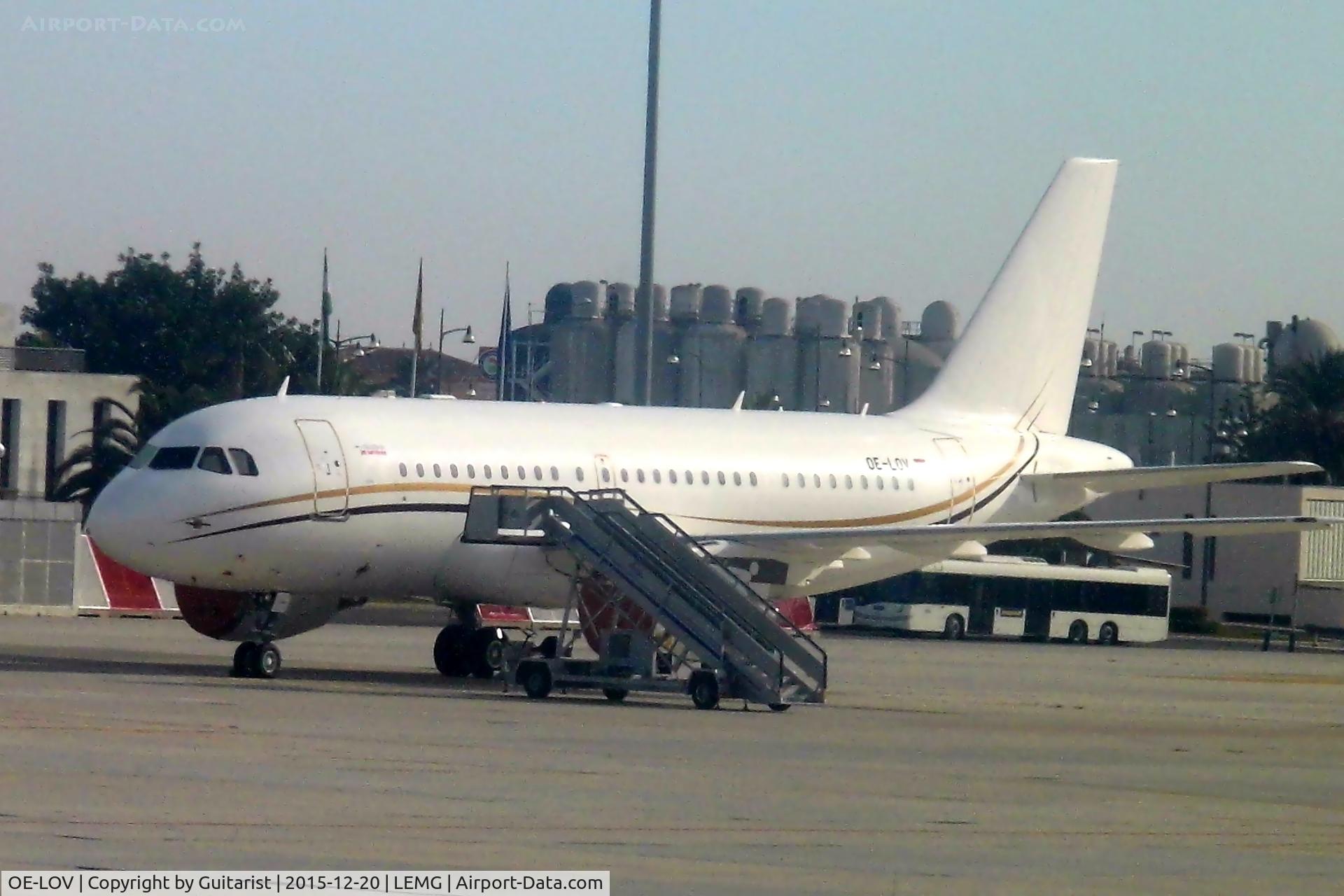 OE-LOV, 2008 Airbus A319-115/CJ C/N 3513, At Malaga