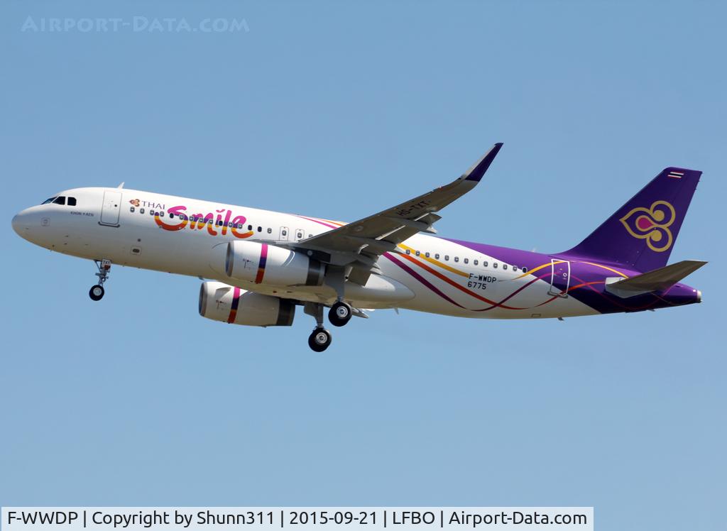 F-WWDP, 2015 Airbus A320-232 C/N 6775, C/n 6775 - To be HS-TXT