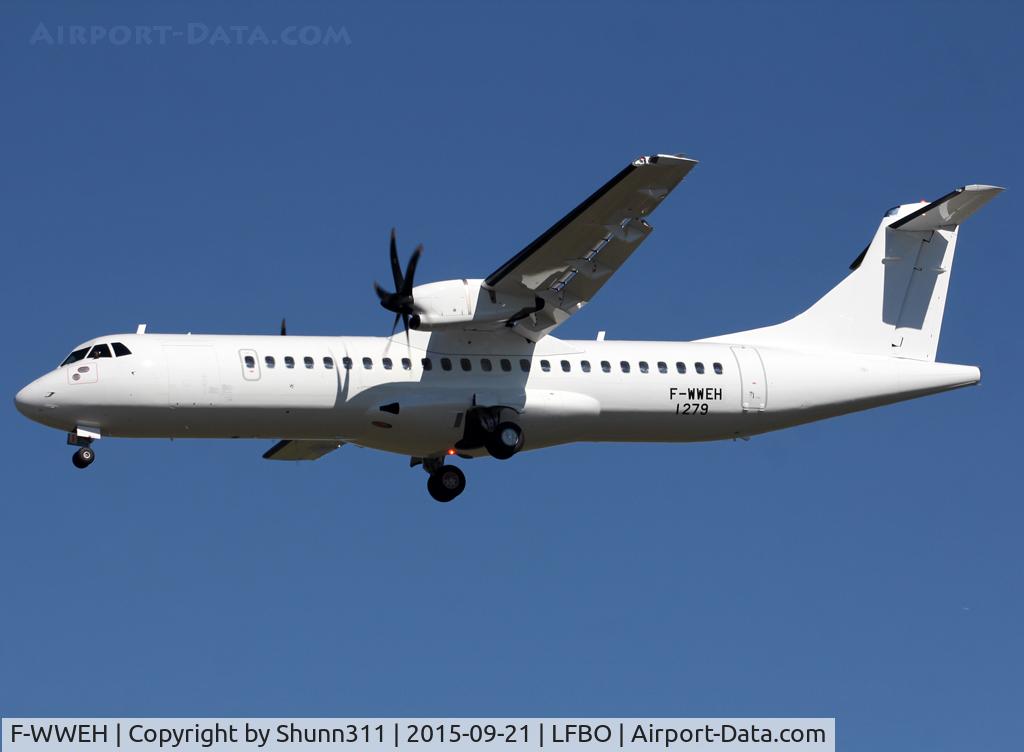 F-WWEH, 2015 ATR 72-600 C/N 1279, C/n 1279 - For unknown operator