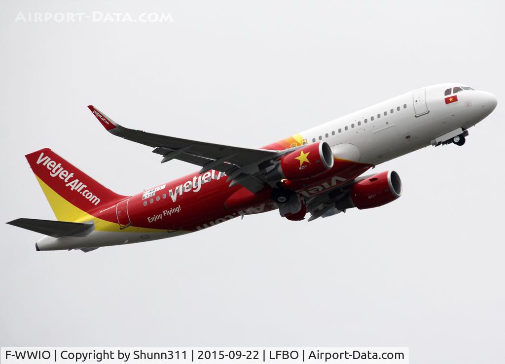 F-WWIO, 2015 Airbus A320-214 C/N 6738, C/n 6738 - To be VN-A662